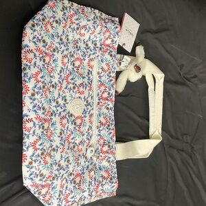 Kipling Multicolor Floral Tote Bag